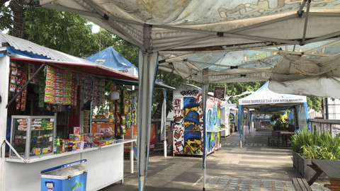 Teras Cihampelas, Kota Bandung, pada Rabu (23/10/2024). Foto: Robby Bouceu/kumparan