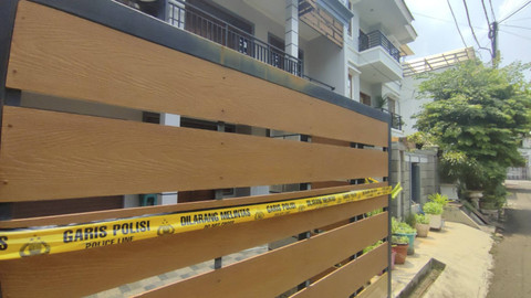 Rumah di Jalan Janur Hijau I, Kecamatan Kelapa Gading, Jakarta Utara, yang jadi lokasi ditemukannya mayat wanita dalam toren.  Foto: Rachmadi Rasyad/kumparan