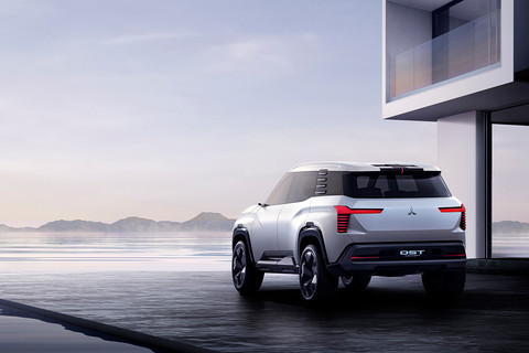 Mobil konsep Mitsubishi DST Concpet. Foto: Mitsubishi Motors