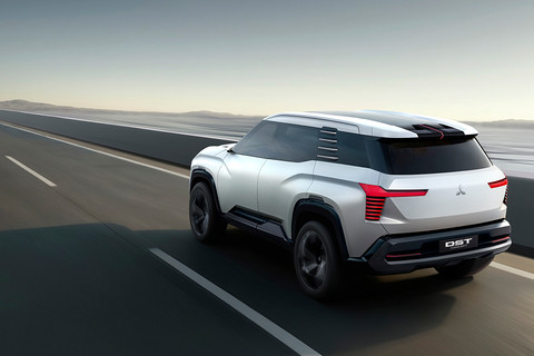 Mobil konsep Mitsubishi DST Concpet. Foto: Mitsubishi Motors
