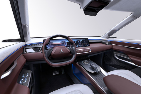 Mobil konsep Mitsubishi DST Concpet. Foto: Mitsubishi Motors