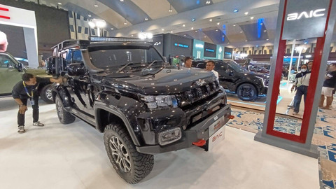 BAIC BJ40 Plus di GIIAS Semarang. Foto: Fitra Andrianto/kumparan