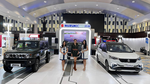 Booth Suzuki di GIIAS Semarang 2024. Foto: Suzuki