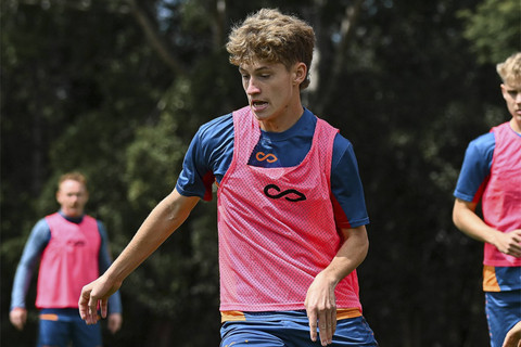 Quinn MacNicol, pemain Timnas U-17 Australia. Foto: Instagram/ @brisbaneroarfc