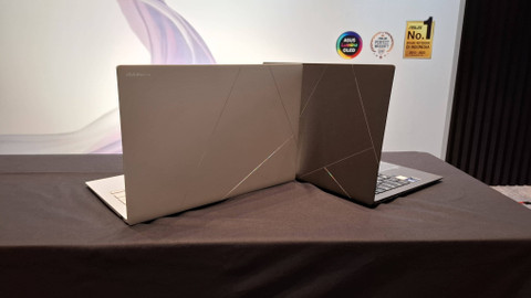 Asus Zenbook S 14 OLED (UX5406). Foto: Muhammad Fikrie/kumparan