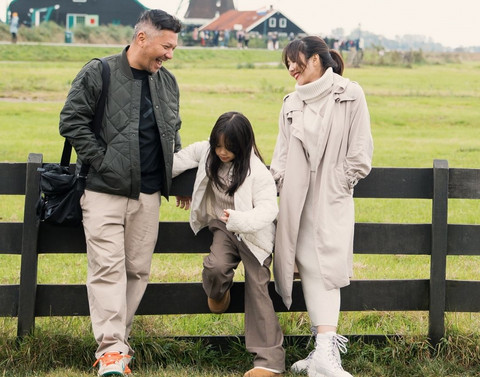 Liburan Gading Marten, Gisel, dan Gempi. Foto: Instagram/gisel_la