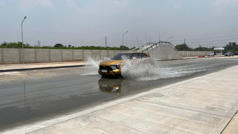 Training Center Mitsubishi di Cibitung, Bekasi, Jawa Barat. Foto: Aditya Pratama Niagara/kumparan