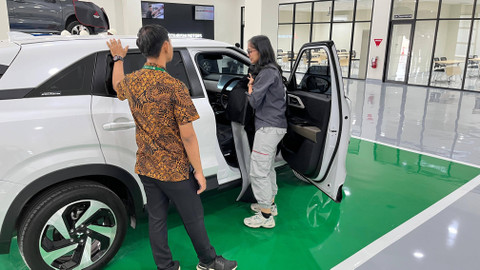 Training Center Mitsubishi di Cibitung, Bekasi, Jawa Barat. Foto: Aditya Pratama Niagara/kumparan