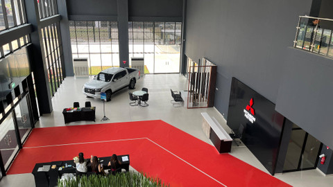 Training Center Mitsubishi di Cibitung, Bekasi, Jawa Barat. Foto: Aditya Pratama Niagara/kumparan