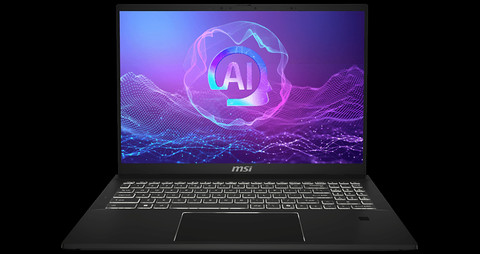 MSI Summit A16 AI+ A3HM, laptop AI untuk produktivitas dan kinerja tinggi. Foto: dok. AMD