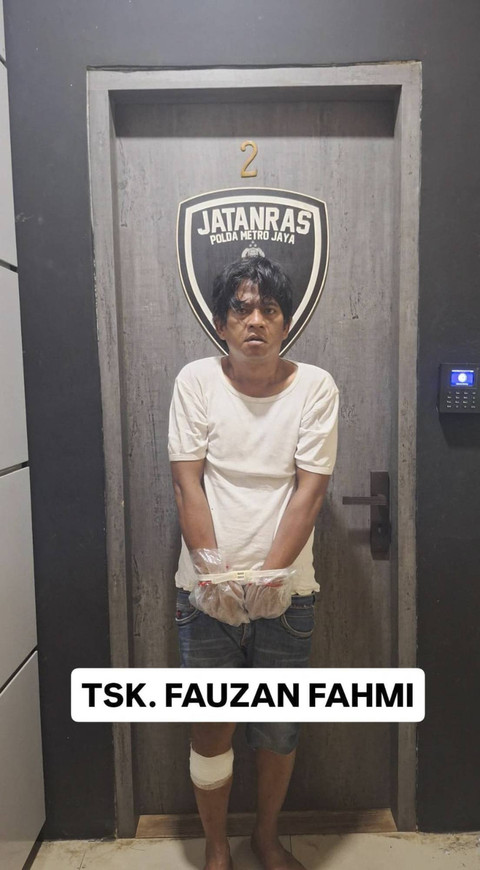 Tampang pelaku mutilasi jasad wanita yang ditemukan di Muara Baru, Jakarta Utara. Foto: Dok. Istimewa