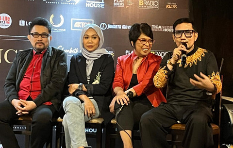 Jumpa pers konser Elfa's Singers  A Timeless Journey. Foto: Istimewa