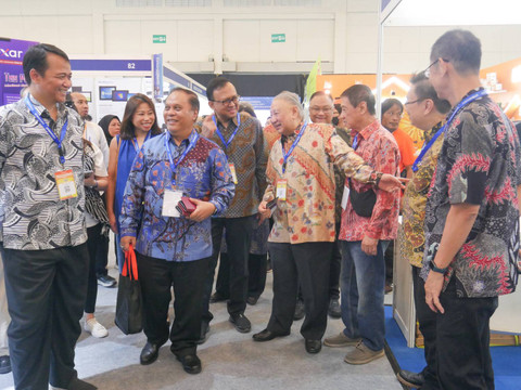 Pameran teknologi Indocomtech 2024 resmi dibuka di Hall 8 ICE BSD, Tangerang, mulai 30 Oktober hingga 3 November 2024. Foto: Dok. Indocomtech