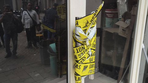 Lokasi ruko di Rose Garden, Kota Bekasi, yang dijadikan sebagai kantor satelit. Foto: Rachmadi Rasyad/kumparan