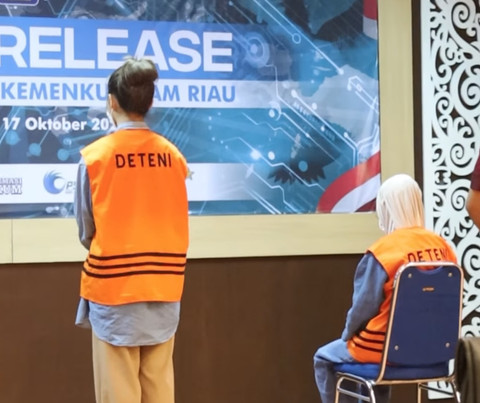 YouTuber Thailand dan ibunya ditangkap di Dumai, Riau. Foto:  Instagram/@kanwilkemenkumhamriau