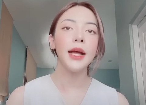 Natthamon Khongchak tampil di akun YouTube-nya Foto: Dok. Istimewa