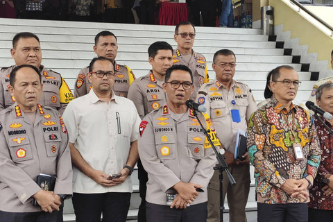 Kapolda DIY Irjen Pol Suwondo Nainggolan usai Rakor Polda DIY dengan Pemda DIY, Jumat (1/11/2024). Foto: Arfiansyah Panji Purnandaru/kumparan