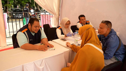 Cek kesehatan dan donor darah di acara Daihatsu Kumpul Sahabat. Foto: dok. Daihatsu