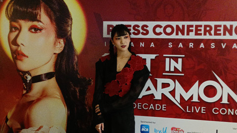 Konferensi Pers Isyana Sarasvati di Kawasan SCBD, Jakarta, Jumat (1/11). Foto: Aprilandika Pratama/kumparan