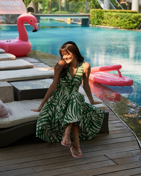 Amanda Rawles turut hadir meramaikan acara launching party untuk koleksi Havaianas x GENTLEWOMAN. Foto: dok. Havaianas