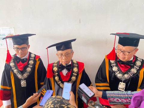 Prof Sarwono Sutikno guru besar pertama Itera. | Foto: Sinta Yuliana/Lampung Geh