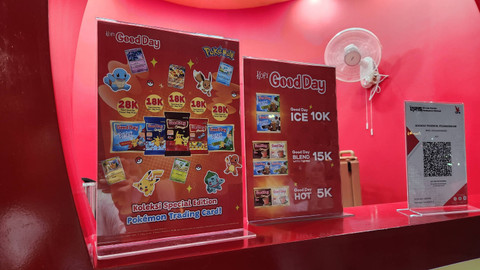 Ragam aktivitas seru di Good Day Potion Hub Sarinah, kolaborasi unik Good Day dan Pokemon (2/11/2024). Foto: Azalia Amadea/kumparan 