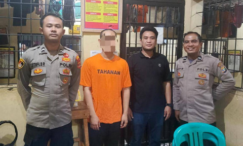 Oknum guru yang melakukan pencabulan terhadap anak muridnya ditangkap. | Foto: Dok Istimewaung Geh, 