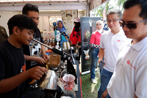 Acara Daihatsu Kumpul Sahabat Balikpapan 2024 di Pantai Kilang Mandiri, Minggu (3/11/2024). Foto: Sena Pratama/kumparan