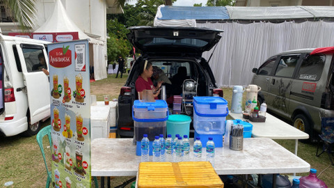 Saat Xenia baru jadi mobil pencari cuan di Daihatsu Kumpul Sahabat Balikpapan 2024. Foto: Dok. kumparan