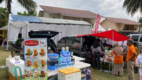 Saat Xenia baru jadi mobil pencari cuan di Daihatsu Kumpul Sahabat Balikpapan 2024. Foto: Dok. kumparan