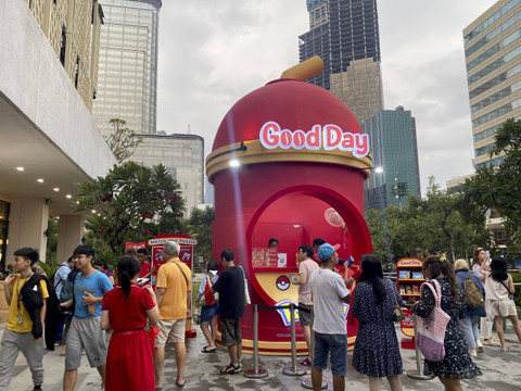 Good Day Potion Hub di Sarinah, Jakarta sampai 6 November 2024, bagian dari rangkaian roadshow Good Day dan Pokemon. Foto: Dok. Istimewa