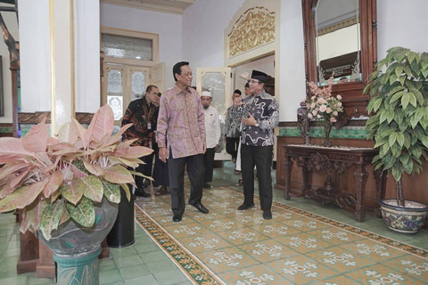 Forum Ukhuwah Islamiyah (FUI) DIY bertemu dengan Gubernur DIY Sri Sultan Hamengku Buwono X di Kepatihan Pemda DIY, Selasa (5/11/2024). Foto: Pemda DIY