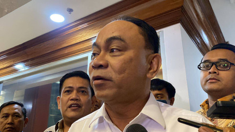 Menteri Koperasi, Budi Arie Setiadi di gedung DPR RI, Jakarta pada Rabu (6/11). Foto: Abid Raihan/kumparan