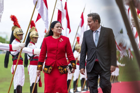 Ketua DPR Puan Maharani menghadiri forum Parlemen G20 yang diselenggarakan di Brasil. Foto: Dok. Istimewa