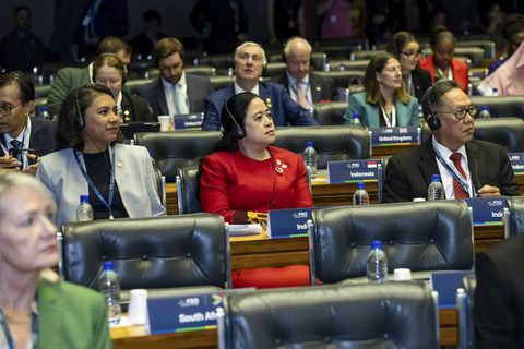 Ketua DPR Puan Maharani menghadiri forum Parlemen G20 yang diselenggarakan di Brasil. Foto: Dok. Istimewa