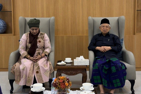 Ma'ruf Amin dan Luluk Nur Hamidah. Foto: Dok. Istimewa