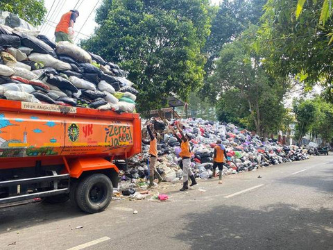 Ilustrasi penngangkutan sampah di Depo Mandala Krida Yogyakarta. Foto: Resti Damayanti/Pandangan Jogja