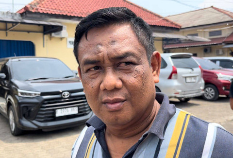 Taryadi di Polres Indramayu. (9/11/2024)  Foto: kumparan