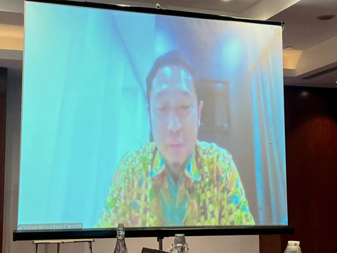 Mantan Koordinator Bilateral Desk Indonesia-Korea di Kementerian Luar Negeri, Ukky Puji Basuki, dalam diskusi yang diadakan oleh Indonesian Next Generation Journalist Network on Korea di Hotel Le Meridien, Jakarta Pusat, Jumat (8/11). Foto: Tiara Hasna/kumparan