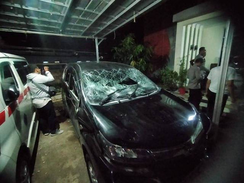 Mobil Avanza yang dibawa pelaku. Dok: Ist.