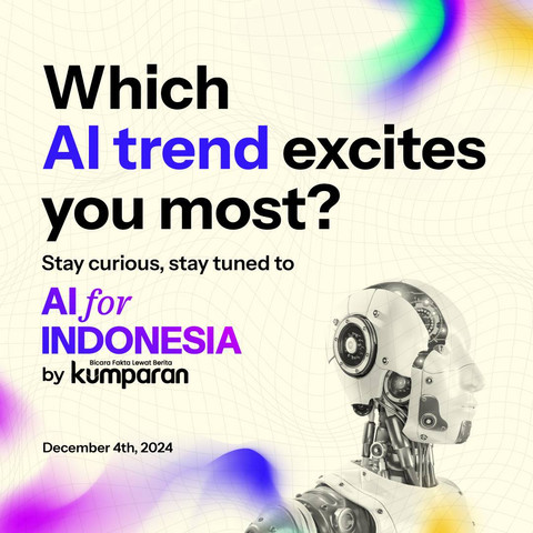 kumparan akan menyelenggarakan AI for Indonesia pada Rabu, 4 Desember 2024. Foto: kumparan