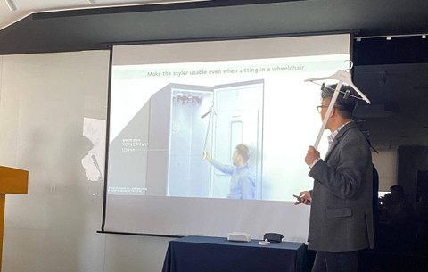 LG Comfort Kit, peranti tambahan untuk alat rumah tangga LG yang didesain untuk membantu penyandang disabilitas. Foto: Dok. LG