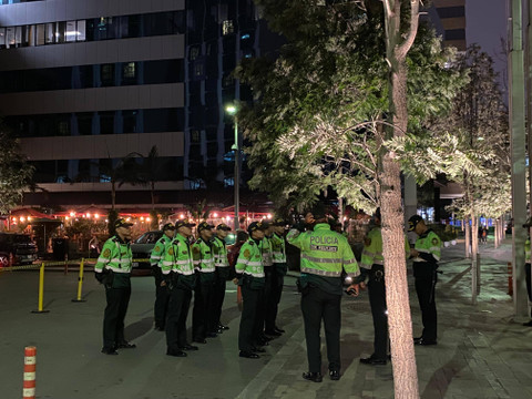 Polisi Peru. Foto: Zamachsyari/kumparan