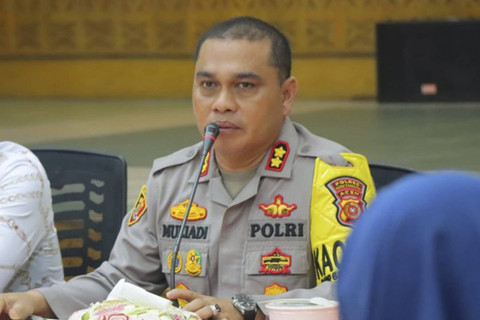 Kapolres Aceh Tamiang AKBP Muliadi. Foto: HO-Bidhumas Polda Aceh/ANTARA