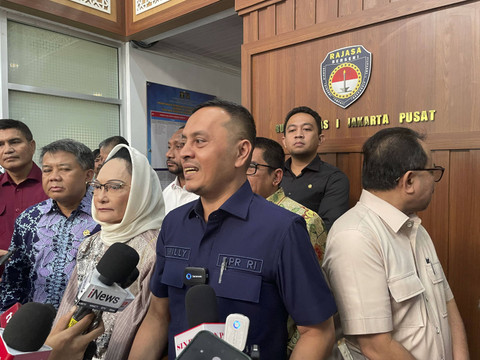 Ketua Komisi XIII DPR RI Willy Aditya usai sidak di Rutan Salemba Jakarta Pusat, Kamis (14/11/2024). Foto: Fadhil Pramudya/kumparan