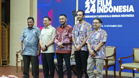 Konferensi Pers Festival Film Indonesia 2024. Foto: Aprilandika Pratama/kumparan
