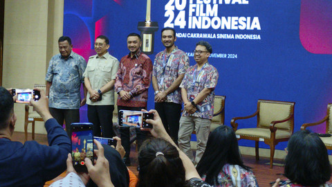Konferensi Pers Festival Film Indonesia 2024. Foto: Aprilandika Pratama/kumparan