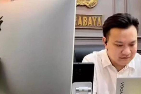 Ivan Sugianto, pria di Surabaya yang menyuruh siswa minta maaf sambil sujud dan gonggong. Foto: Dok. Istimewa