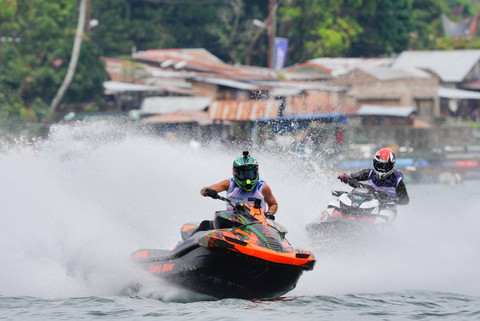 Para pembalap Aquabike Jetski World Championship 2024. Foto: dok. Injourney