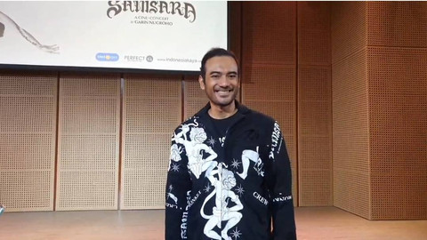 Konferensi pers Cine Concert Samsara karya Garin Nugroho di Galeri Indonesia Kaya, Grand Indonesia, Jumat (15/11).  Foto: Vincentius Mario/kumparan